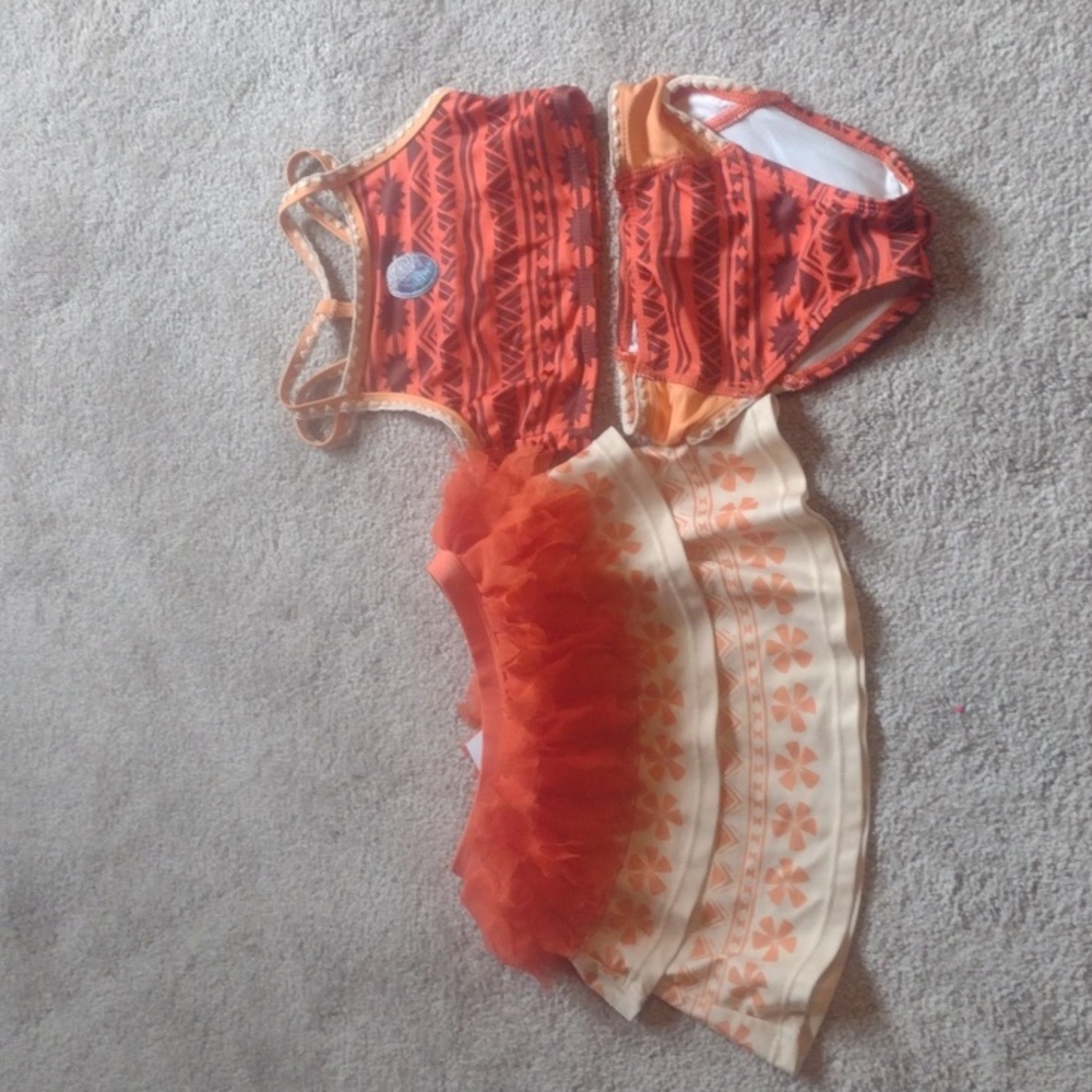 Disney Store Moana swimsuit set